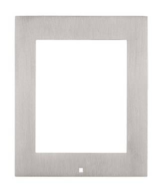 2N IP Verso Rahmen für Aufputzmontage 1 Modul silber