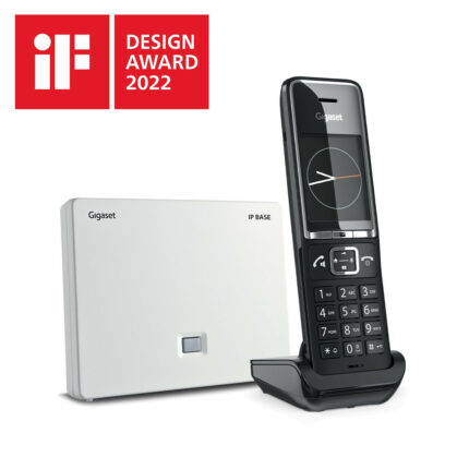 Gigaset Comfort 550 AM IP Base- Schnurlostelefon für den VoIP-Anschluss mit 3 lokalen Anrufbeantworter