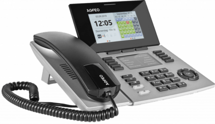 Agfeo ST 56 IP SENSORfon silber