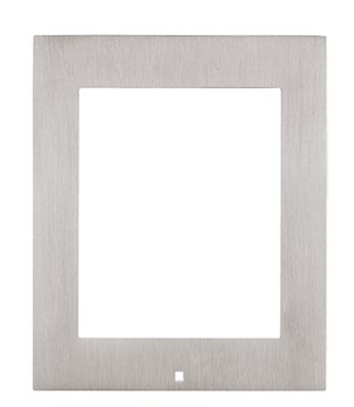 2N IP Verso Rahmen für Aufputzmontage 1 Modul silber