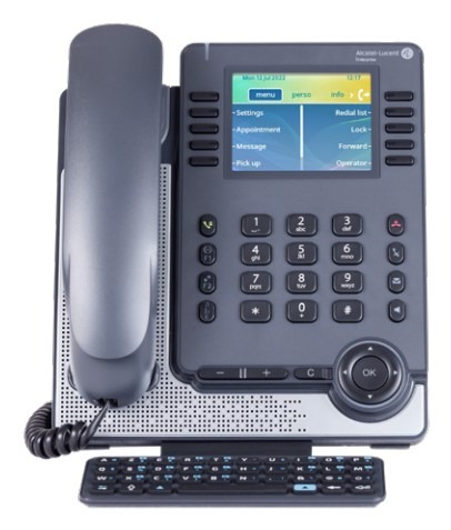 Alcatel Lucent Enterprise ALE-30, IP-Telefon, Grau,
