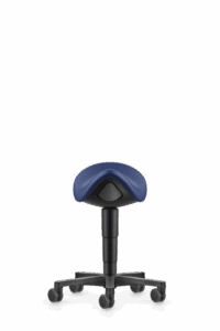 Allround_Saddle_Stool_9473_MG02_Magic-Artifical-Leather_Blue_Castors_Polyamide_Black