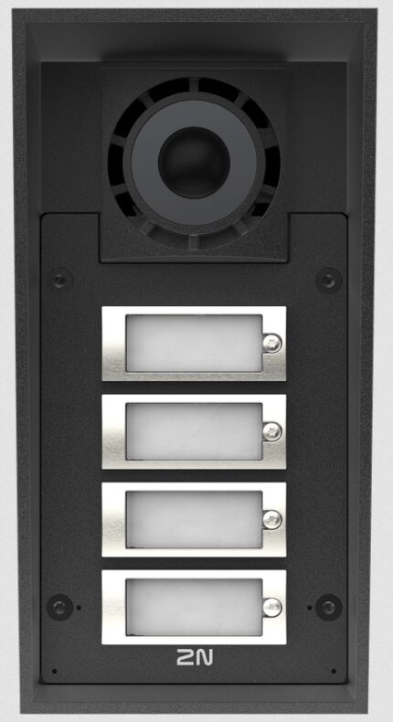 2N IP Force 2.0 robuste Türsprechstelle 4 Klingeltaster Audio only (ohne Kamera)